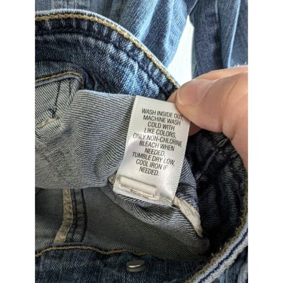 Sonoma Denim‎ Jacket Women's Size Medium Vintage Y2K Short Trucker Jeans Button - Picture 5 of 6